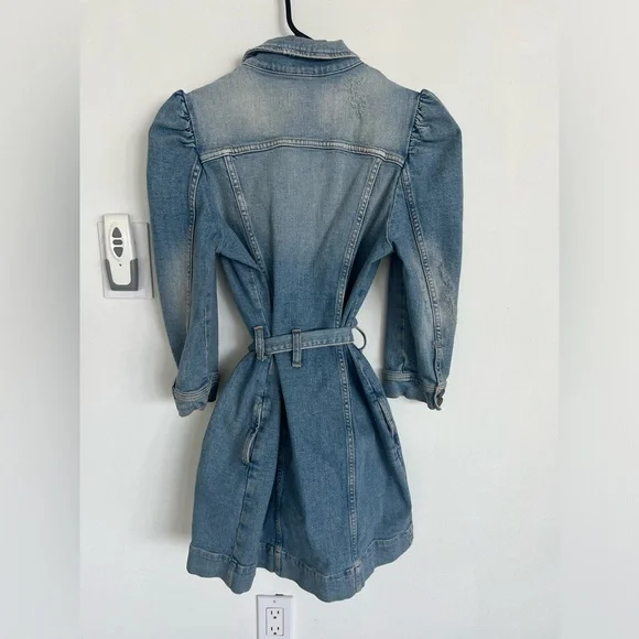 Retrofete Blue Denim Dress - Picture 4 of 8